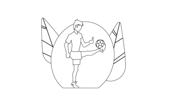 Athletics Football Coloring Pages