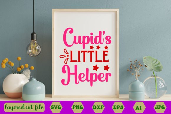 Cupid’s Little Helper SVG: Graphics for Crafts