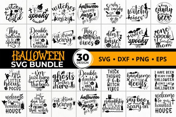 Halloween SVG Bundle-1: Graphics and Freebies for Creative Publishing