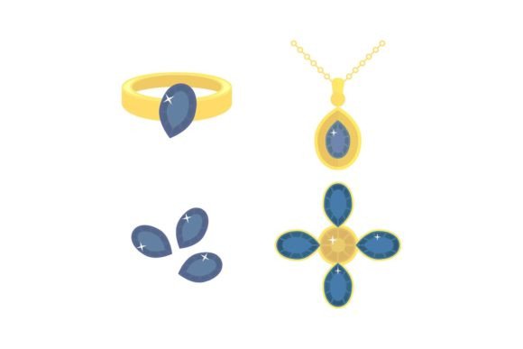 Jewelry Accessories Vector Graphics Freebies