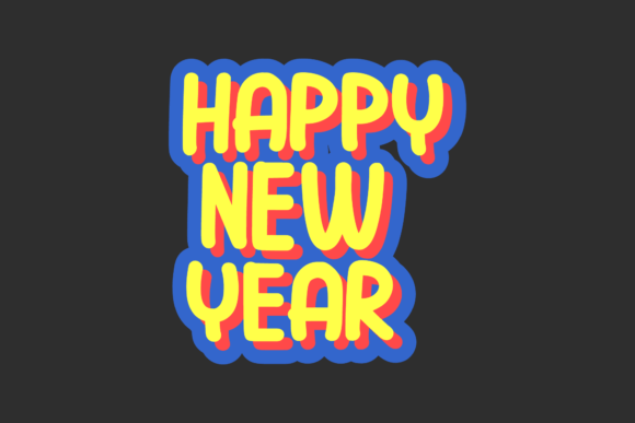 Sublimation New Year Free Design Graphics