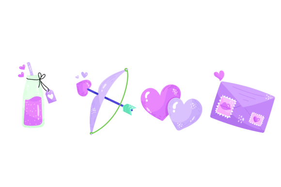 Valentine Cute Design Vector: Graphics and Freebies